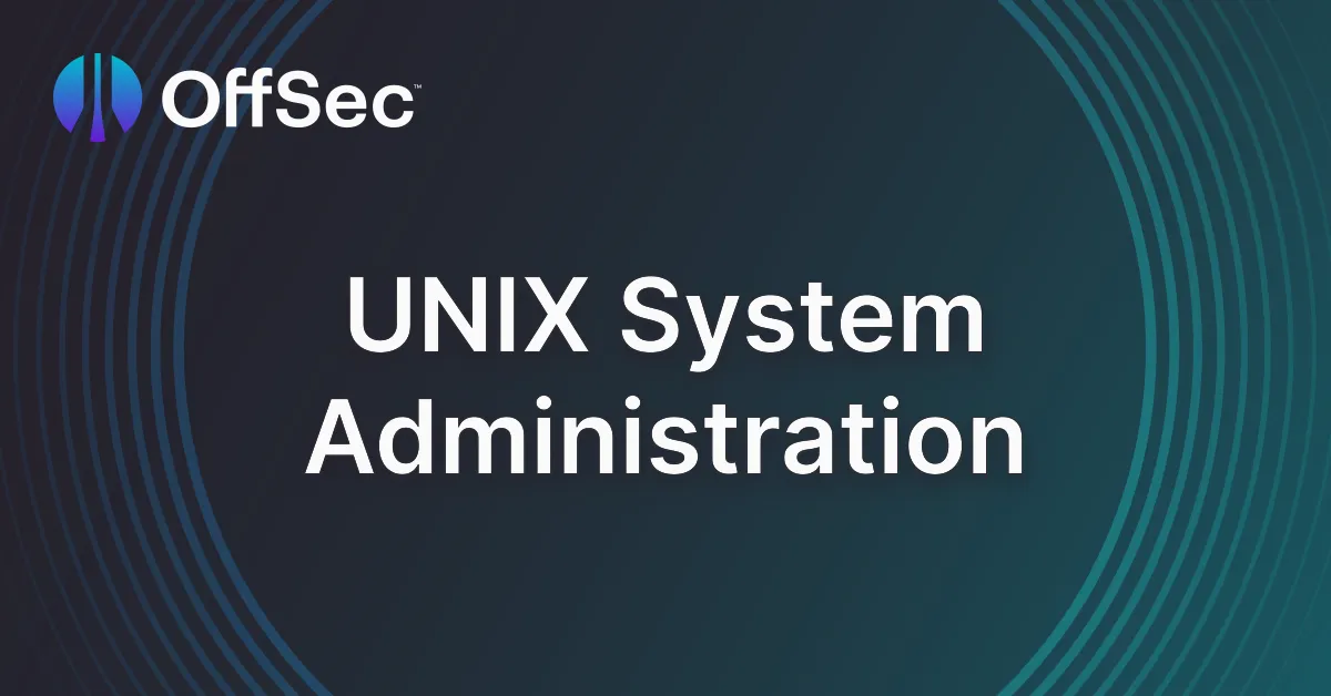 UNIX System Administration